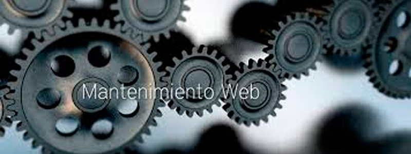 mantenimiento de páginas web